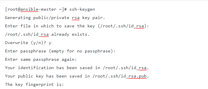 Ansible Master – Enabling SSH Key Based&nbsp;Authentication